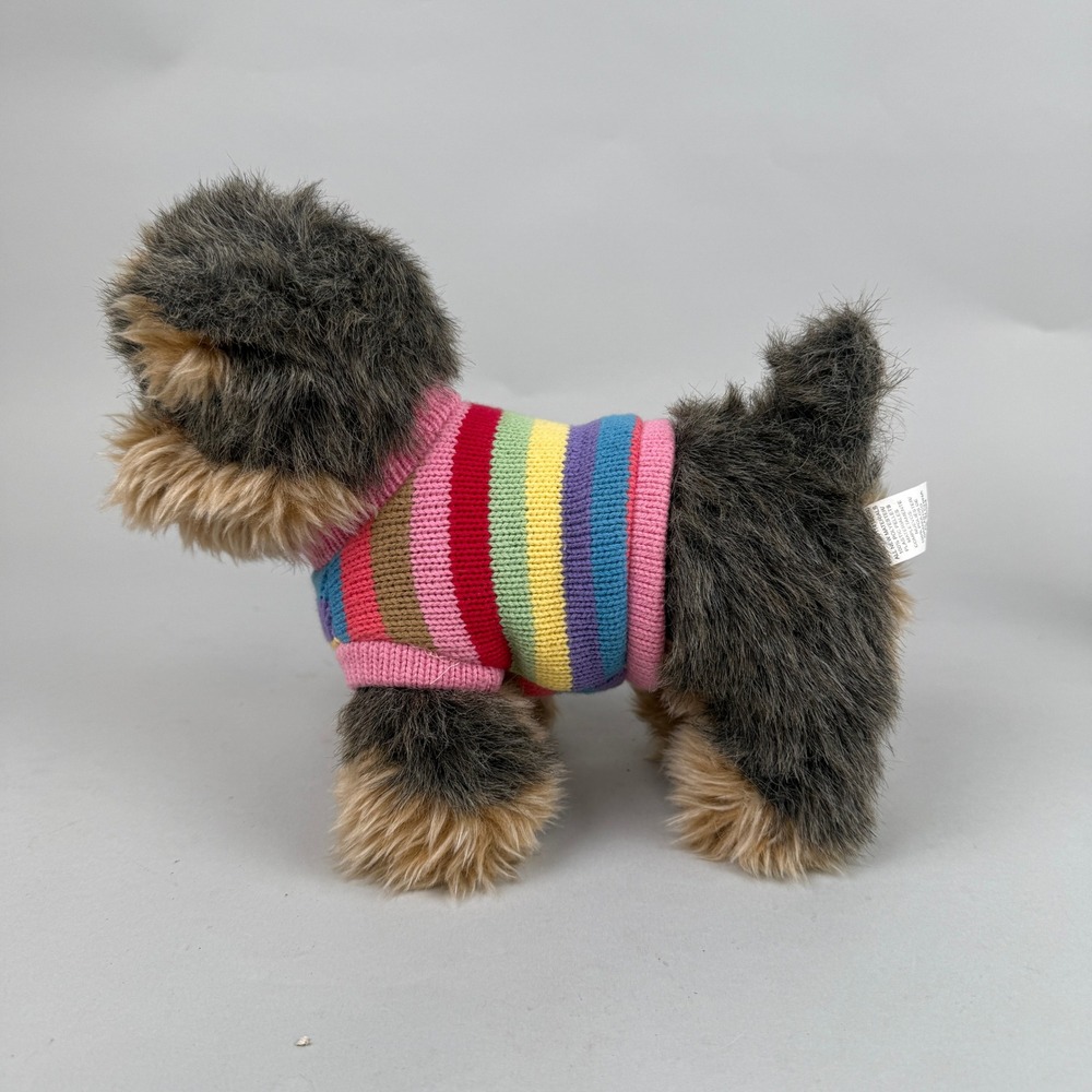 The Children's Place Yorkie Terrier Plush Dog 10" Sweater Good Condition Vintage